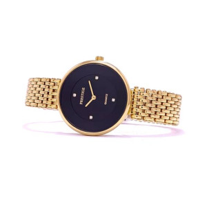 Prestige Quartz Watch For Women Gold (P3662L-14)