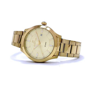 Prestige Quartz Watch For Men Golden (P3673M-13)