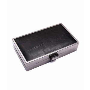 Rangoon Textured Clutch Bag For Women Black