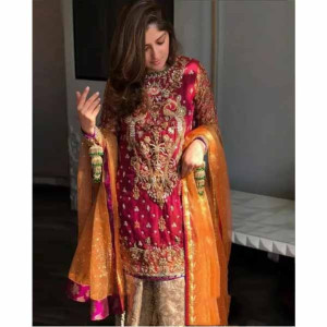 RangSaaz Marina 2020 Embroidered Unstitched 3 Pcs