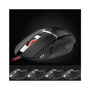 Remax GM82 Wired RGB Gaming Mouse Black
