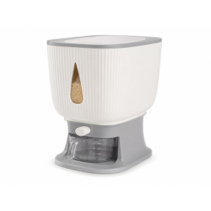 Genzshop 10KG Airtight Rice Dispenser with Measuring Cup