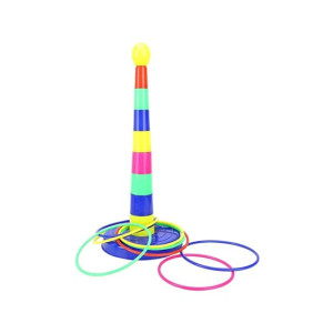 Afreeto Ring Toss Pole Stand Game For Kids