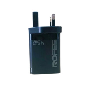Rofee 45W Dual Port Smart and Fast Wall Charger (RG-145)