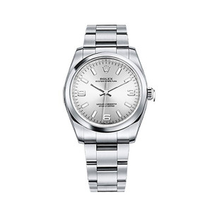 Rolex Oyster Air King Men's Watch Silver (114200-SLVSASO)