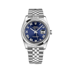 Rolex Datejust 36 Men's Watch Silver (116200-BLURJ)