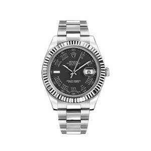 Rolex Oyster Perpetual DateJust Men's Watch Silver (116334-BKRIO)