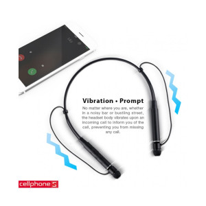 Roman Bluetooth Neckband Headset Silver (Z6000)