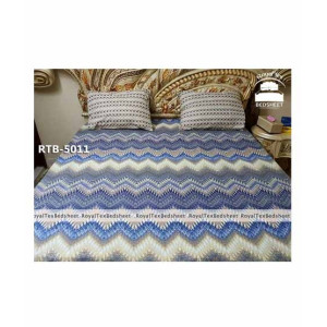 Royal Tex Printed Double Bed Sheet (RTB-5011)