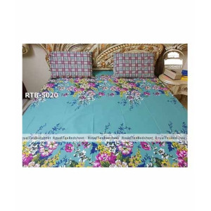 Royal Tex Printed Double Bed Sheet (RTB-5020)