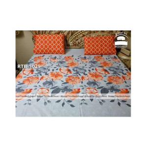 Royal Tex Printed Double Bed Sheet (RTB-5029)
