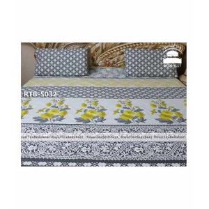 Royal Tex Printed Double Bed Sheet (RTB-5032)