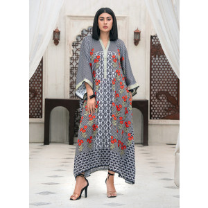 Ahlam Ruby Garden Grace Printed Silk Suit 2-Piece