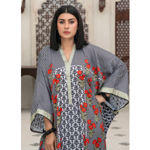 Ahlam Ruby Garden Grace Printed Silk Suit 2-Piece