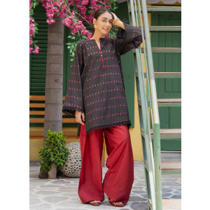Ahlam Ruby Skies Jackard Suit 2-Piece