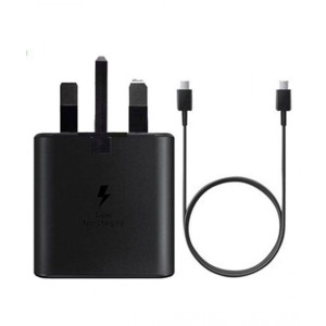 Samsung 25W Super Fast 3 Pin Type-C Charger Black