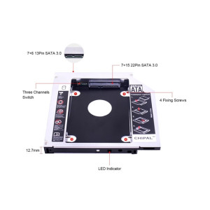Pen&Paper SATA III Caddy Universal CD/DVD ROM For Laptops