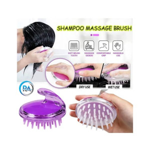 Ayesha's Collection Silicone Scalp Massager Brush