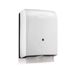 Papa Street Wall Mount Paper Towels Dispenser White - 500 Sheets