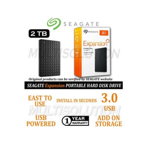 Seagate Expansion Portable 2TB External Hard Drive (STEA2000422)