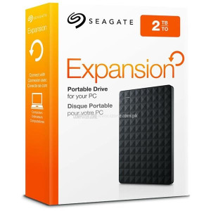 Seagate Expansion 2TB Portable External Hard Drive (STEA2000400)