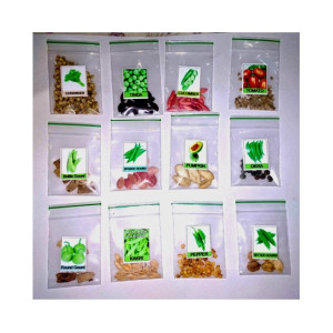DIY Store Vegetables Gardening Seeds Pack of 12