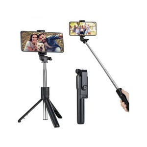 3-in-1 R1/R1S Wireless Selfie Stick Tripod with Bluetooth Remote