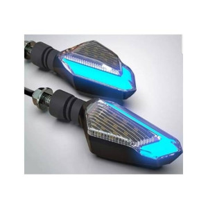 Sheikh's Access Bike Indicator Mark Style Blue 2 pcs