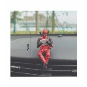 Godzilla Deadpool Super Hero Showpiece For Car