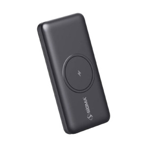 Sigma Wireless Power Bank 10000mAh SW-15 Black