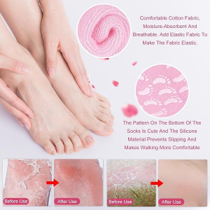 Promax Silicone Moisturizer Spa Gel Socks