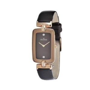 Skagen Analog Leather Women's Watch Brown (H01SRLD)