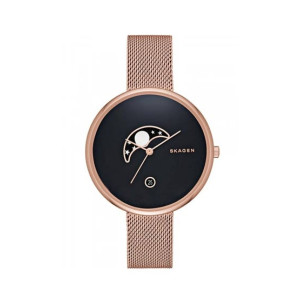 Skagen Gitte Moon Phase Women's Watch Rose Gold (SKW2371)