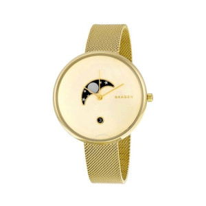 Skagen Gitte Moonphase Women's Watch Gold (SKW2373)