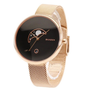 Skagen Gitte Moon Phase Women's Watch Rose Gold (SKW2371)