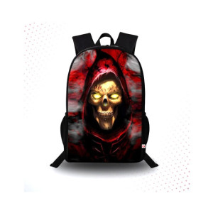 Traverse Skull Digital Print Backpack (T303TWH)