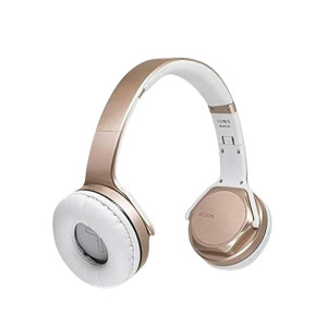 SODO MH3 2 In 1 Twist-out Wireless Bluetooth Headphone Gold