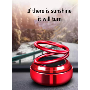 Sheikh's Access Car Solar Dancing Ring With Perfume Red