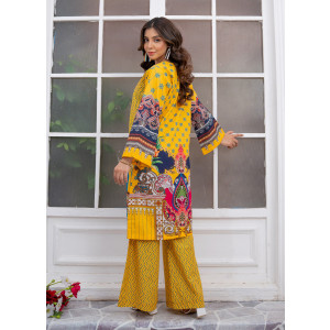 Ahlam Solar Tapestry Printed 2-Piece Lawn Kurta Set