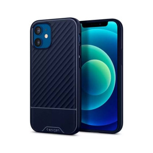 Spigen Armor Rugged Case For Apple iPhone 12 Mini Navy Blue (ACS01538)