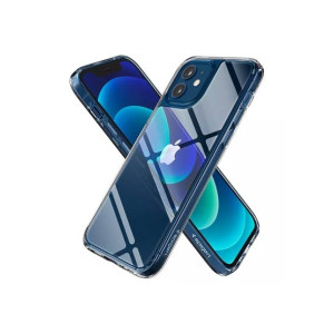 Spigen Quartz Hybrid Tempered Glass Case For iPhone 12 Mini Crystal Clear (ACS01748)