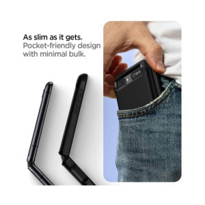 Spigen Ultra Hybrid Case For Galaxy Z Flip / Z Flip 5G - Black (ACS01034)