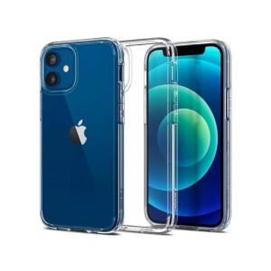Spigen Ultra Hybrid TPU + PC Case For iPhone 12 Mini Crystal Clear (ACS01745)