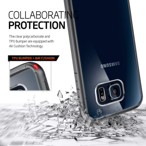 Spigen Galaxy S6 Case Ultra Hybrid (GunMetal)