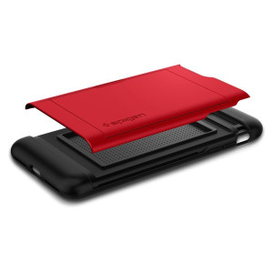 Spigen Slim Armor CS Red Case For iPhone 8 Plus