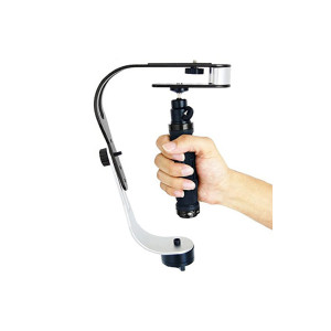 Muzamil Store Handheld Video Stabilizer for DSLR Camera Black