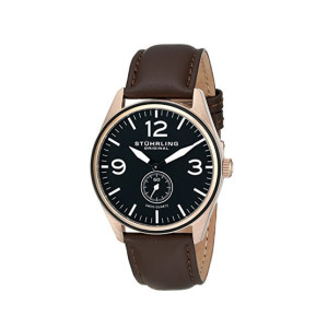 Stuhrling Original Avaitor Men's Watch Brown (931.03)
