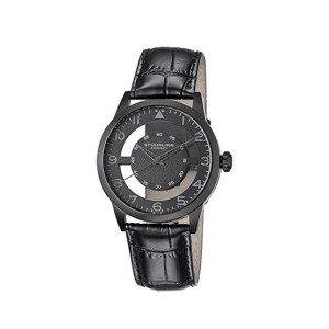 Stuhrling Original Aviator 650 Men's Watch Black (650.04)