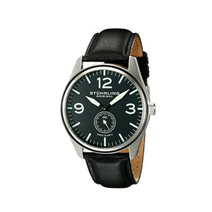Stuhrling Original Aviator Men's Watch Black (931.01)