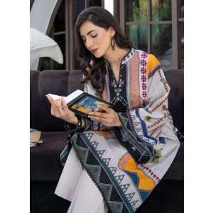 Ahlam Sunlit Safari Printed Lawn Kurta Set 2-piece